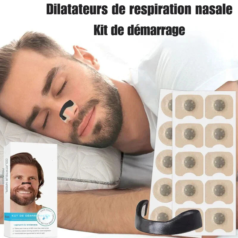 Les bandes nasales magnétiques améliorent votre respiration, réduisent les ronflements